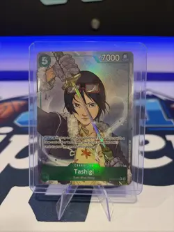 One Piece Tashigi Alt Art English Card Game Legacy of the Master OP12-031 R - Image 1