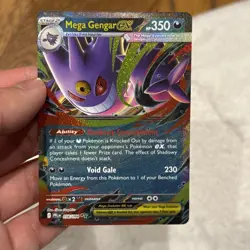 Mega Gengar EX 056/094 Double Rare - Pokemon TCG Phantasmal Flames - Pack Fresh - Image 1