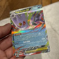 Mega Gengar EX 056/094 Double Rare - Pokemon TCG Phantasmal Flames - Pack Fresh - Image 2