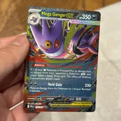 Mega Gengar EX 056/094 Double Rare - Pokemon TCG Phantasmal Flames - Pack Fresh - Image 3