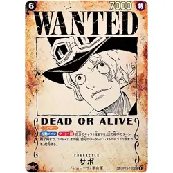 Sabo WANTED SP Alt Art OP13-120 SEC Carrying on His Will ONE PIECE Japanese NM - Image 1