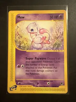 Pokemon TCG Mew Expedition Base Set E Reader Rare 2002 55/165 - Image 1