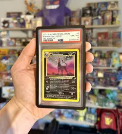Houndoom Holo 8/64 1st Edition Neo Revelation Pokemon PSA 8 - Image 1