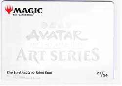 Fire Lord Azula Art Card S Art Series: Avatar: The Last Airbender 21 NM - Image 2