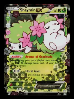 Pokemon Card Shaymin EX XY148 Promo Holo XY 148 ETB Generations LP 2016 - Image 1