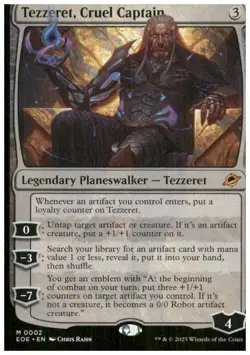 Edge of Eternities #2 Tezzeret, Cruel Captain - Image 1