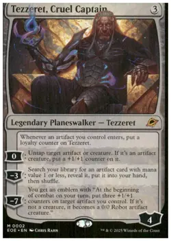 Edge of Eternities #2 Tezzeret, Cruel Captain - Image 1