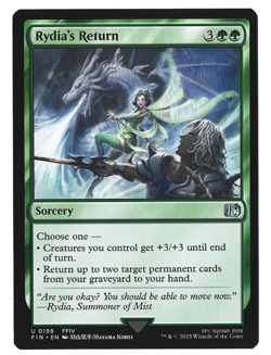 Magic The Gathering Final Fantasy Cards Rydia's Return - FINAL FANTASY (FIN) - Image 1