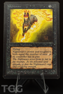 Nightmare - 1993 Magic the Gathering - Limited Edition Beta Regular - Image 1