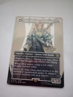 Dion, Bahamut's Dominant - (Borderless) (Regular) MtG Final Fantasy Saga 0376 - Image 1