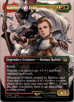 Balthier and Fran (0393) (Borderless) Final Fantasy Regular - Image 1