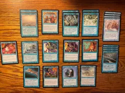 MTG: Blue 80 Card Vintage - Customize And Play - Magic The Gathering - Pre ‘03 - Image 2