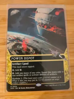 MTG Power Depot (Full Art) 0034 Edge of Eternities M/NM Free UK P&P - Image 1