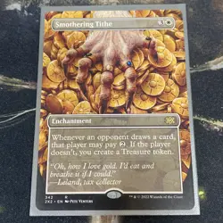 Magic the Gathering - Smothering Tithe - Borderless - Double Masters Regular LP - Image 1