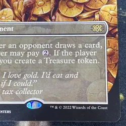 Magic the Gathering - Smothering Tithe - Borderless - Double Masters Regular LP - Image 5