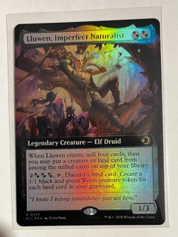 MTG - Lorwyn Eclipsed - Lluwen, Imperfect Naturalist Extended Foil - Rare 0375 - Image 1