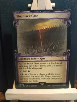 The Black Gate Showcase Scroll - Lord of the Rings - Rare - NM (see pics) - Image 1