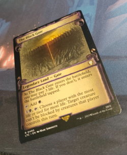The Black Gate Showcase Scroll - Lord of the Rings - Rare - NM (see pics) - Image 3
