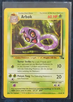 Fossil Pokemon Cards Pokemon TCG 1999 WOTC Singles Fossil Base Set - Image 2