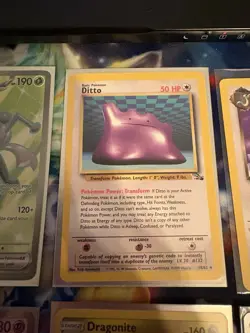 10 Card Pokemon Card Lot Full Arts Fossil Team Rocket Cosmo Holos Shiny MP-NM - Image 5
