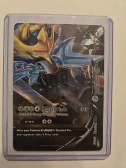 Pokemon TCG Zacian v Holo 4 card set - Image 3