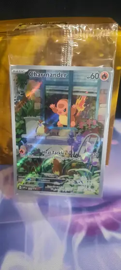 Pokemon TCG Sealed Charmander 044 Holo Black Star Promo #2 - Image 1