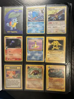 90+ Pokemon Cards VINTAGE Rare Collection Binder WOTC 1999 & Mid Era ALL SHOWN! - Image 1