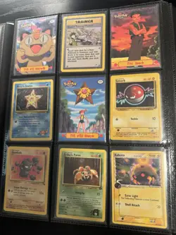 90+ Pokemon Cards VINTAGE Rare Collection Binder WOTC 1999 & Mid Era ALL SHOWN! - Image 5