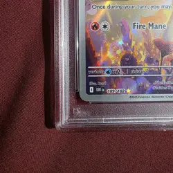2025 POKEMON SV - DRI EN #189/182 RAPIDASH ILLUSTRATION RARE PSA 10 - Image 5