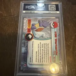 2000 TOPPS CHROME POKEMON T.V. #8 WARTORTLE PSA 10 - Image 4