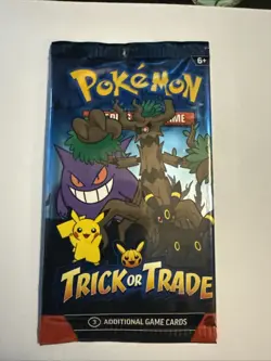 Pokemon Trick Or Trade BOOster Pack(Sealed) (1 Booster pack)2024 - Image 1