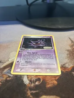 Pokemon Legend Maker Haunter Card 35/92 Stamped Reverse Holo 2006 - Image 2