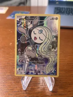 Pokemon Meloetta XY120 Black Star Promo Full Art Holo Foil - Image 1