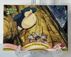 Topps Pokemon the Movie 2000 #8 There's A Storm Brewing - Image 1