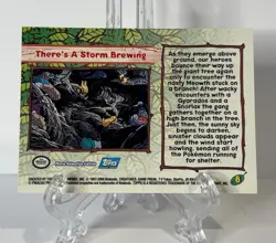 Topps Pokemon the Movie 2000 #8 There's A Storm Brewing - Image 2