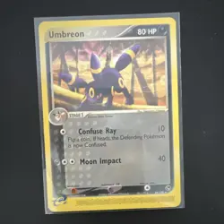 Pokemon TCG Umbreon 24/100 EX Sandstorm Regular Rare 80 HP English - Image 1