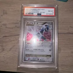 Dialga LV.X Dialga Lv.X Shinning Darkness Holo (Japanese) Pokemon PSA 8 1st Ed - Image 1