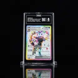 TAG 8!! - Umbreon Ex 176 Black Star Promo Prismatic Evolutions Pokemon not PSA - Image 1