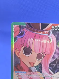 One Piece Wings of the Captain Perona OP06-021 Alternate Alt Art Leader NM - Image 3