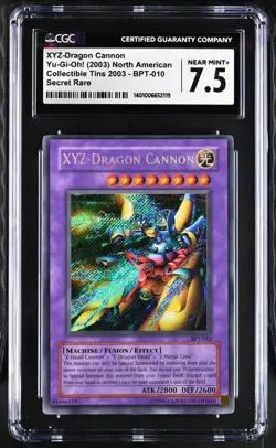 Yu-Gi-Oh! - XYZ-Dragon Cannon 2003 BPT-010 Unlimited CGC 7.5 - Image 1