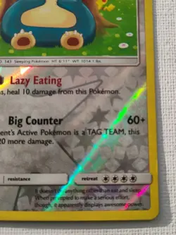 Snorlax 158/214 Unbroken Bonds Reverse Holo Pokemon Card - Image 5