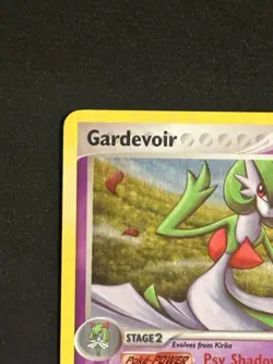 Gardevoir 2007 EX Power Keepers 9/108 Holo Pokemon Card - Hand swirl - Image 3