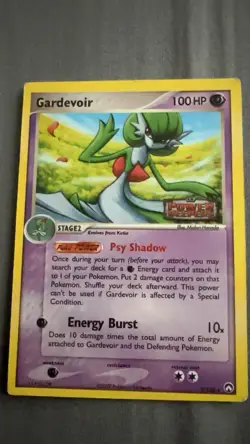Pokemon Gardevoir Holo Card 2007 Vintage TCG EX Power Keepers 9/108 - Image 1