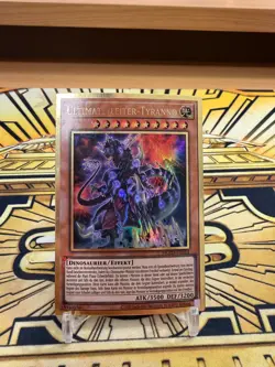 Yugioh Ultimativleiter-Tyranno MGED-DE014 Premium Gold Rare - Image 1