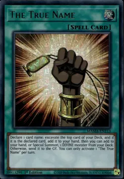 The True Name 1st Ed Pharaoh's Rare MAMA-EN113 Yu-Gi-Oh! - Image 1