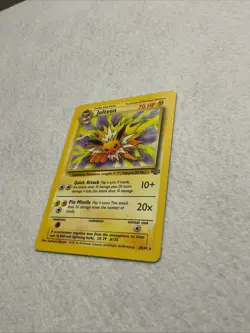 Pokemon TCG Jolteon Jungle 20/64 Regular Rare Non-Holo Card MP Condition - Image 2