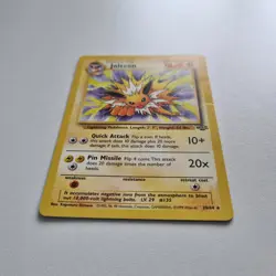 Jolteon Pokemon TCG Jungle 20/64 Regular Rare Non-Holo Card - MP - Image 5