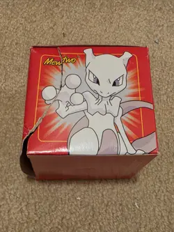Pokemon - Mewtwo Nintendo 23k Gold Plated Burger King Trading Card Ripped Box - Image 1