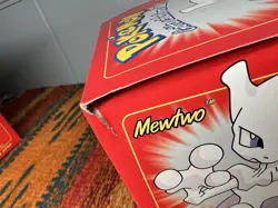 1999 Pokemon 23k Gold Plated Mewtwo Trading Card Sealed NIB Burger King Red Box - Image 4