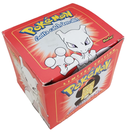 Pokemon Mewtwo 23K Gold Plated Trading Card 1999 Burger King Sealed in Box - Image 1